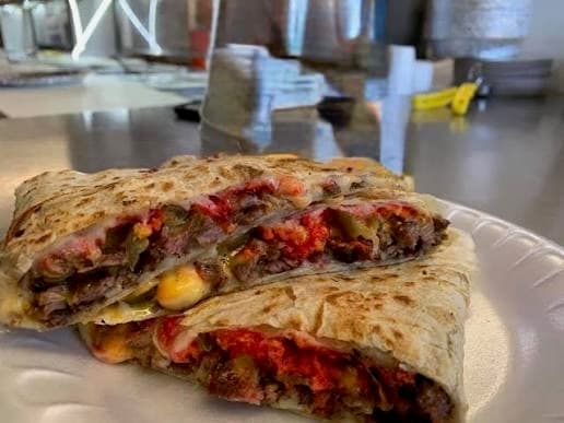 Hot Cheetos Burrito